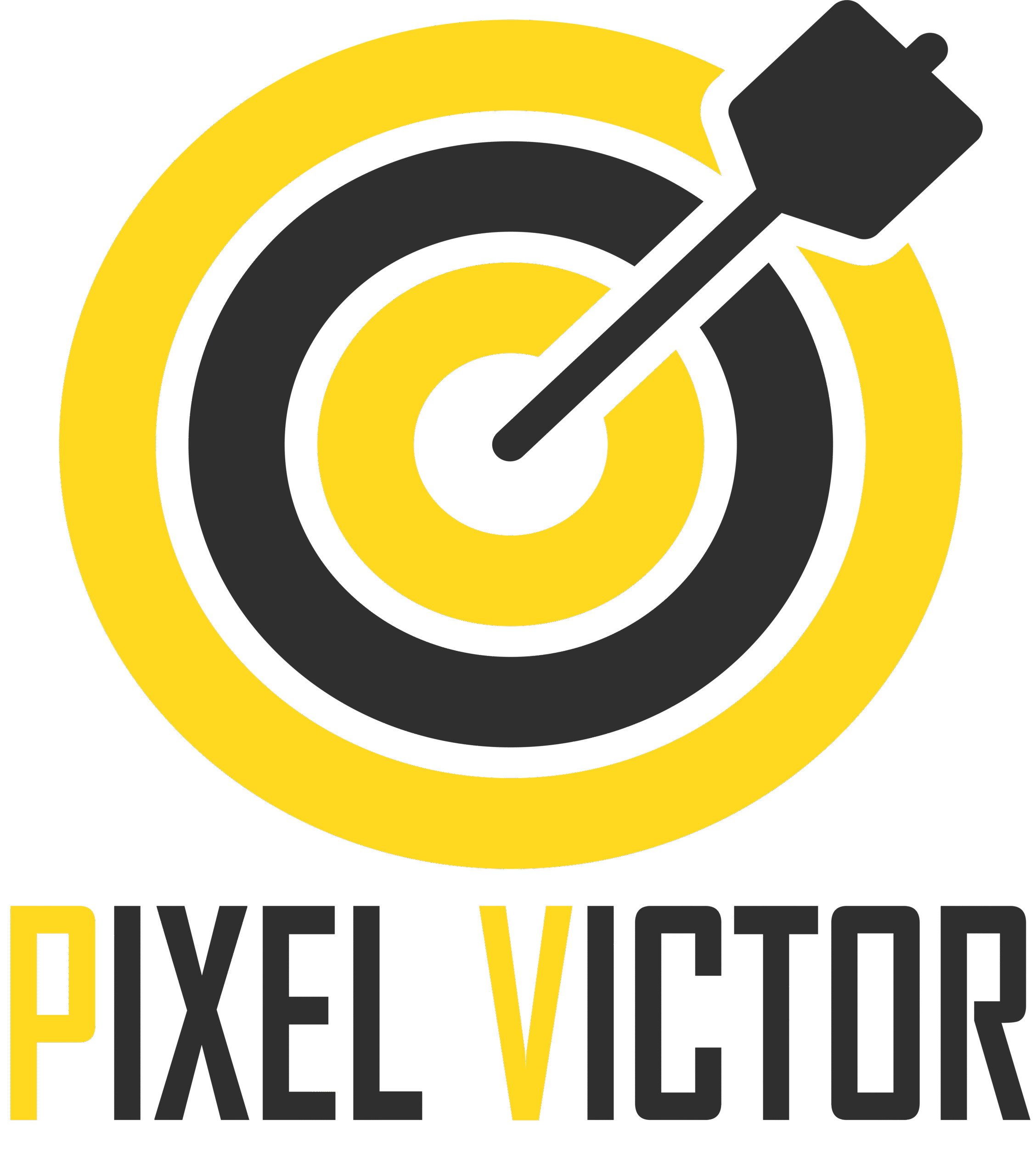 pixel victor final logo source file yellow scaled